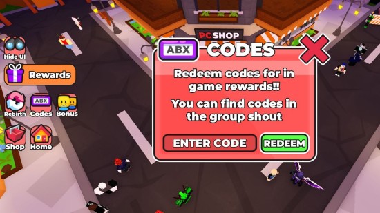 Redeem codes in Sell Gaming PCS and Prove Mom Wrong